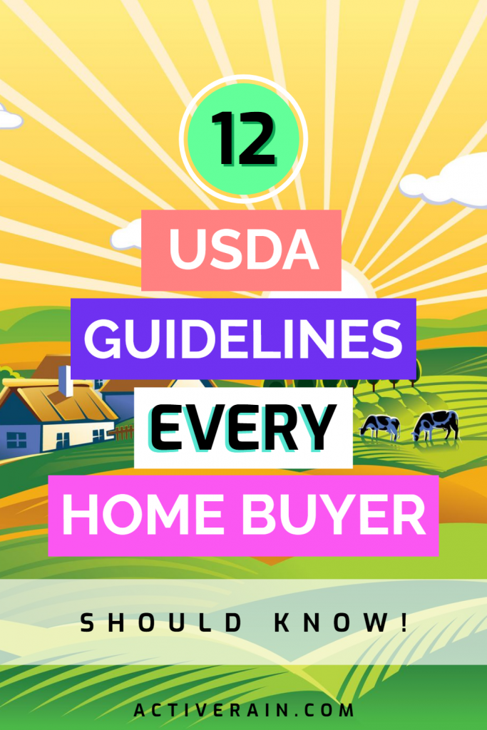 12 USDA Home Loan Guidelines 2 Usda Guidelines