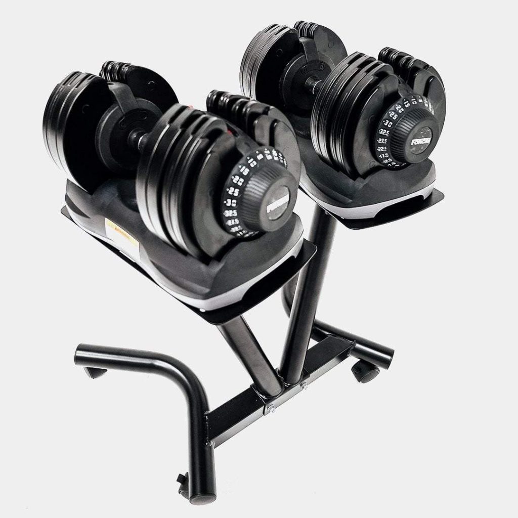 adjustable dumbbells 2 Stand