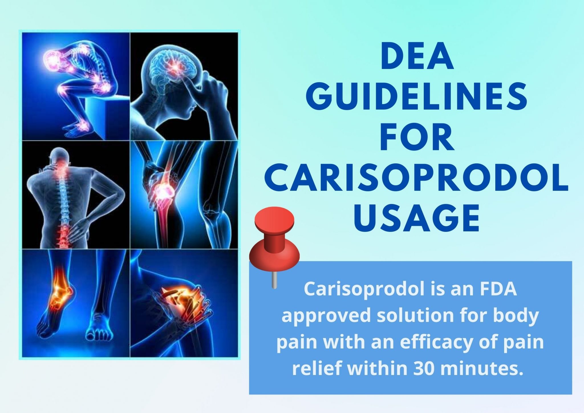 DEA Guidelines for Carisoprodol usage Conclud