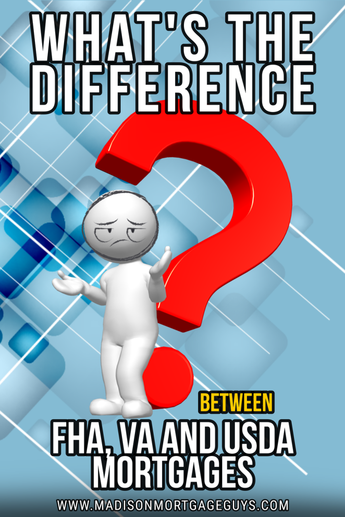 differences fha va usda 1